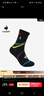 樂(lè )卡克（Le coq sportif）【膠囊系列】活力耐穿高幫襪 炫黑色-2 22-24 曬單實(shí)拍圖