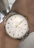 純游絲擺陀真機械表全自動(dòng)透底手表男士夜光日歷實(shí)心鋼帶薄款男表 聯(lián)保十年《鋼帶q5白面金圈》自動(dòng)上鏈 41mm 曬單實(shí)拍圖