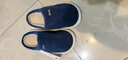 樸西冬季男士簡(jiǎn)約可外穿厚底不粘毛棉拖室內保暖 午夜藍 42-43 曬單實(shí)拍圖