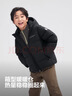 波司登25年冬羽絨服鴨絨男女兒童5A抗菌合體短款加厚防寒連帽外套 曬單實(shí)拍圖