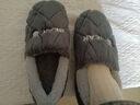 潔麗雅男士包跟棉拖鞋男秋冬季室內居家保暖家居加厚全包毛毛棉鞋女冬天 灰色【收藏加購優(yōu)先發(fā)貨】 44-45 (適合43-44碼) 曬單實(shí)拍圖