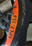阿迪達斯Yeezy350透氣椰子男女休閑鞋HQ7045 42 曬單實(shí)拍圖