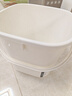 達福芮30cm加厚加大泡腳桶 家用大號塑料洗腳盆提水桶塑料盆加厚足浴盆 曬單實(shí)拍圖