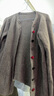 春秋爆款親膚柔軟舒適女士百搭洋氣開(kāi)衫寬松針織衫/GHAD512一X 灰色 XL 曬單實(shí)拍圖