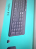 羅技（Logitech）MK235 鍵鼠套裝 無(wú)線(xiàn)鍵鼠套裝 辦公鍵鼠套裝  防潑濺防指紋 全尺寸 帶無(wú)線(xiàn)2.4G接收器 黑 曬單實(shí)拍圖