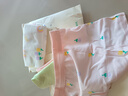 全棉時(shí)代兒童內褲男女童內褲5A抗菌 彩虹郁金香+冰檸綠+粉底郁金香  曬單實(shí)拍圖