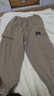 玉極虞男童褲子春秋裝2023新款兒童純棉休閑長(cháng)褲韓版中大童男孩運動(dòng)褲潮 灰色 春秋雙標長(cháng)褲 120 碼(建議身高115厘米) 曬單實(shí)拍圖