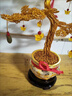 開(kāi)業(yè)鋁線(xiàn)擺件純手工編織裝飾品客廳喬遷搖錢(qián)樹(shù)店鋪招財 【八方 來(lái)財】 加粗加密 9層枝丫 【豪華款】高1米 木架包裝（送底座）k 曬單實(shí)拍圖
