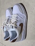 耐克男子低幫平底運動(dòng)鞋冬季復古經(jīng)典板鞋NIKE FULL FORCE HJ3485 121白/淺英國褐/白/清透藍 41 曬單實(shí)拍圖
