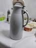 JEKO&JEKO保溫壺家用熱水瓶暖水壺宿舍大容量開(kāi)水瓶玻璃內膽 1.6L淺灰色 曬單實(shí)拍圖