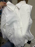 麓格立長(cháng)袖白襯衫女職業(yè)正裝寬松休閑正裝長(cháng)袖白襯衫設計感垂感襯衣上衣 長(cháng)袖白襯衫 S 【建議75-101斤】 曬單實(shí)拍圖