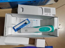 歐樂(lè )-B(Oral-B)歐樂(lè )b電動(dòng)牙刷博朗充電旋轉式成人款D12D100圓頭旋轉聲波 d12套裝含9個(gè)刷頭綠色 曬單實(shí)拍圖