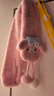 Hello Kitty兒童圍巾冬季防風(fēng)保暖毛絨女童幼兒寶寶假領(lǐng)圍脖5009粉色美樂(lè )蒂 曬單實(shí)拍圖