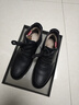 奧康（Aokang）休閑商務(wù)加絨保暖棉鞋簡(jiǎn)約舒適皮鞋103021037黑色40碼 曬單實(shí)拍圖