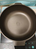 KIWICOO德國鈦聚力平底鍋不粘鍋家用牛排煎鍋無涂層煎蛋炒鍋電磁爐燃?xì)庠?【鈦聚力煎炒鍋】黑瓷耐臟 26cm 曬單實(shí)拍圖