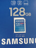三星（SAMSUNG）128GB SD存儲卡 高速PRO藍卡 U3SD相機內存卡支持微單/單反相機4K視頻 讀速180MB/s寫(xiě)速130MB/s 曬單實(shí)拍圖