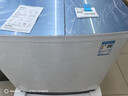 美的（Midea）雙桶洗衣機12kg洗+7kg脫大容量家用品質(zhì)雙電機同洗同脫分區洗滌一級能效 MP12S166 曬單實(shí)拍圖