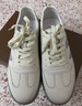 駱駝（CAMEL）德訓鞋休閑板鞋百搭復古經(jīng)典平底小白鞋 G14A547721 白/灰 42  曬單實(shí)拍圖