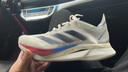 adidas ADIZERO BOSTON 12超輕馬拉松玻纖柱專(zhuān)業(yè)競訓跑鞋阿迪達斯   亮白/深藍/純寶石紅   41 曬單實(shí)拍圖