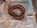 QMXD金絲檀木手串男女盤(pán)玩串珠108顆佛珠手鏈學(xué)生款木質(zhì)手持念珠手飾 珠徑8mm【盤(pán)玩布袋】 曬單實(shí)拍圖