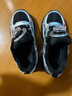 泰蘭尼斯冬季兒童運動(dòng)鞋男童潮酷休閑女童防滑跑步鞋黑/銀色31 曬單實(shí)拍圖