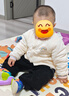 babylove【彩虹全能衣】寶寶套裝秋冬季護肚恒溫薄夾棉羊毛保暖嬰兒家居服 曬單實(shí)拍圖