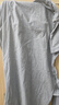 舒適純棉女士睡裙寬松休閑夏季長(cháng)裙家居服JBE-K-J52515女 JBE-K-J52515女 2XL (175) 建議130-145 曬單實(shí)拍圖