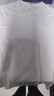 京舒棉自有品牌棉·男士純棉長(cháng)袖T恤青少年抗菌軟棉棉打底衫 白色 XL 曬單實(shí)拍圖