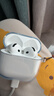 圖拉斯【2025年新款】適用airpods4保護套airpods四代保護殼適用蘋(píng)果耳機防摔防塵防刮硅膠散熱 透明 曬單實(shí)拍圖