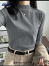 回力打底衫女2025最新款秋款雙面絨保暖內搭可外穿洋氣半高領(lǐng)長(cháng)袖上衣 曬單實(shí)拍圖