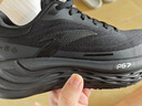 安踏PG7丨旅步丨緩震慢跑鞋男鞋厚底舒適運動(dòng)鞋黑色旅游休閑鞋 曬單實(shí)拍圖