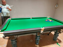 商用標準型黑腿臺球桌鋼庫比賽球房家用中式黑八大理石桌球臺 9尺 【金剛】黑腿1.2鋼庫賽級 曬單實(shí)拍圖