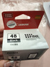 佳能（Canon）PG-48 黑色墨盒(適用E478/E478R/E3480/E418/E4280/E4580) 曬單實(shí)拍圖