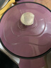 歸.禾器鑄鐵煲仔飯小砂鍋寬口琺瑯啫啫煲耐高溫干燒不裂電磁爐燃氣灶可用 22cm丁香紫 (1~2人份) 1.1L 曬單實(shí)拍圖