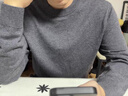 優(yōu)衣庫【狂歡價(jià)】男裝女裝柔軟綿羊毛圓領(lǐng)針織衫/長(cháng)袖毛衣478541 02 淺灰色 XL /180/108B 曬單實(shí)拍圖