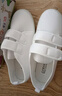 至能兒童夏季新款小白鞋室內活動(dòng)舞蹈休閑鞋白色低幫帆布鞋 1888 32 內長(cháng)20.5cm 曬單實(shí)拍圖