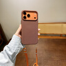 安柏希丨官殼AI按鍵丨適用蘋(píng)果17promax手機殼iPhone17pro科技織物保護殼磁吸編織殼防摔超薄散熱同款殼 【赭褐色】蘋(píng)果同款 | 科技織物殼 iPhone17Pro Max【贈鋼化膜+鏡頭 曬單實(shí)拍圖