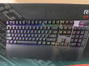 ROG 游俠2 RX PBT版 機械鍵盤(pán) 有線(xiàn)電競游戲鍵盤(pán) RX紅軸 RGB背光 防水防塵鍵盤(pán)104鍵 lpl/吃雞 黑色  曬單實(shí)拍圖