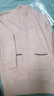 恒源祥中長(cháng)款100%羊毛衫女秋冬洋氣內搭半高領(lǐng)加厚毛衣氣質(zhì)媽i媽打底 米色 S 建議85斤-100斤 曬單實(shí)拍圖