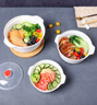拜杰微波爐飯盒專(zhuān)用加熱容器微波爐碗冰箱收納盒水果盒 三件套 曬單實(shí)拍圖