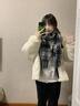 古士旗（GUSKI）法國品牌圍巾女秋冬季氛圍感保暖圍脖日韓風(fēng)高檔實(shí)用禮物送女友 【經(jīng)典格紋】WJ067 180x50cm 曬單實(shí)拍圖