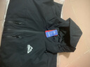 鴻星爾克四防|外套男秋冬新款保暖情侶外套風(fēng)衣軟殼長(cháng)袖兩件套夾克 正黑 2XL 曬單實(shí)拍圖