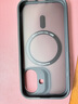 億色（ESR）適用iPhone17手機殼蘋(píng)果17保護套磁吸殼相機按鍵全包硅膠邊超薄氣囊防摔高級感男女黑邊半透黑 曬單實(shí)拍圖