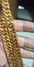 映棠老鳳凰999孟加拉赤金沙金首飾銅鍍金項鏈男霸氣社會(huì )人金項鏈網(wǎng)紅 大雙扣項鏈-12毫米寬-55厘米長(cháng) 曬單實(shí)拍圖