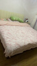 水星家紡磨毛四件套純棉100%a類(lèi)全棉床上冬季床單被套雙人加大1.8m床云槿 曬單實(shí)拍圖