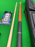威利TW斷月臺球桿FURY九球大頭桿中式八球黑八臺球桿大頭桌球桿 TW-N4明月 贈高配全套保養 曬單實(shí)拍圖