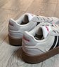 adidas「小鋸齒」D-PAD CLASSIC休閑美高風(fēng)復(fù)古籃球板鞋阿迪達(dá)斯   淺灰/黑色/淺猩紅   42 曬單實(shí)拍圖