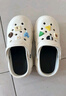 俞兆林（YUZHAOLIN）洞洞鞋女外穿沙灘厚底增高兩穿包頭涼拖鞋 YG314 白色 36/37 曬單實(shí)拍圖