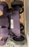 小虎子T3可坐可躺兒童推車(chē)輕便折疊可登機嬰兒車(chē)寶寶口袋遛娃推車(chē) 紫色（可坐可躺/可登機） 曬單實(shí)拍圖