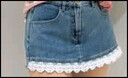 UR秋季新款女裝休閑拼接蕾絲刺繡牛仔短褲UYL850068 藍色(偏短) 28 曬單實(shí)拍圖